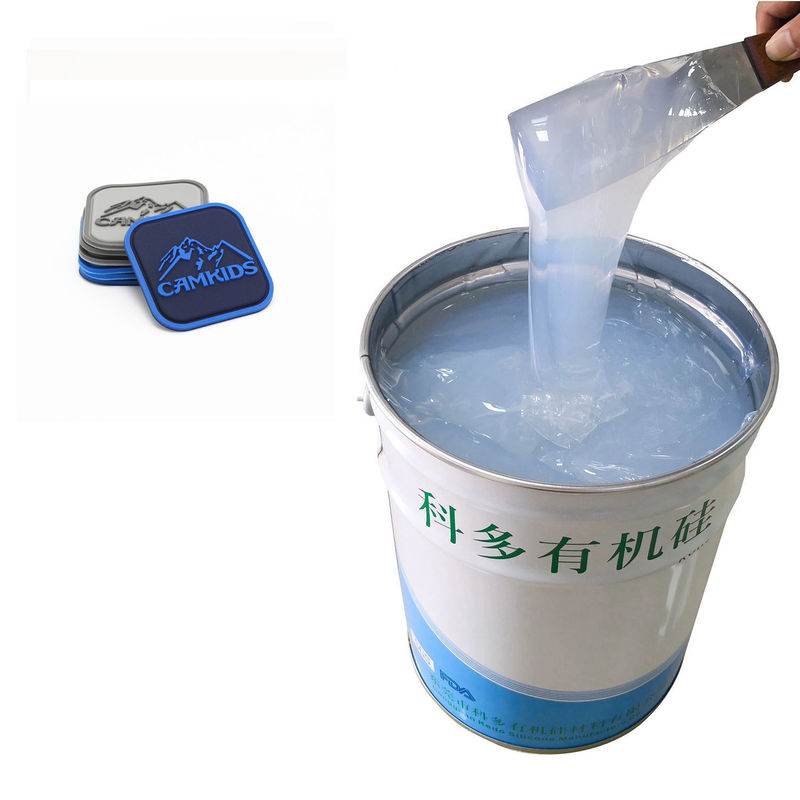 Good Fluidity 6.2 MPa Silicone Rubber Ink For Label Molding